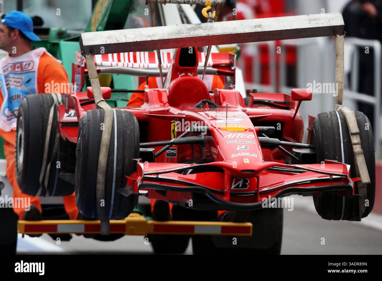 La Ferrari F2008 de Felipe Massa (crédit image : Sutton Motorsports/ZUMAPRESS.com) Banque D'Images