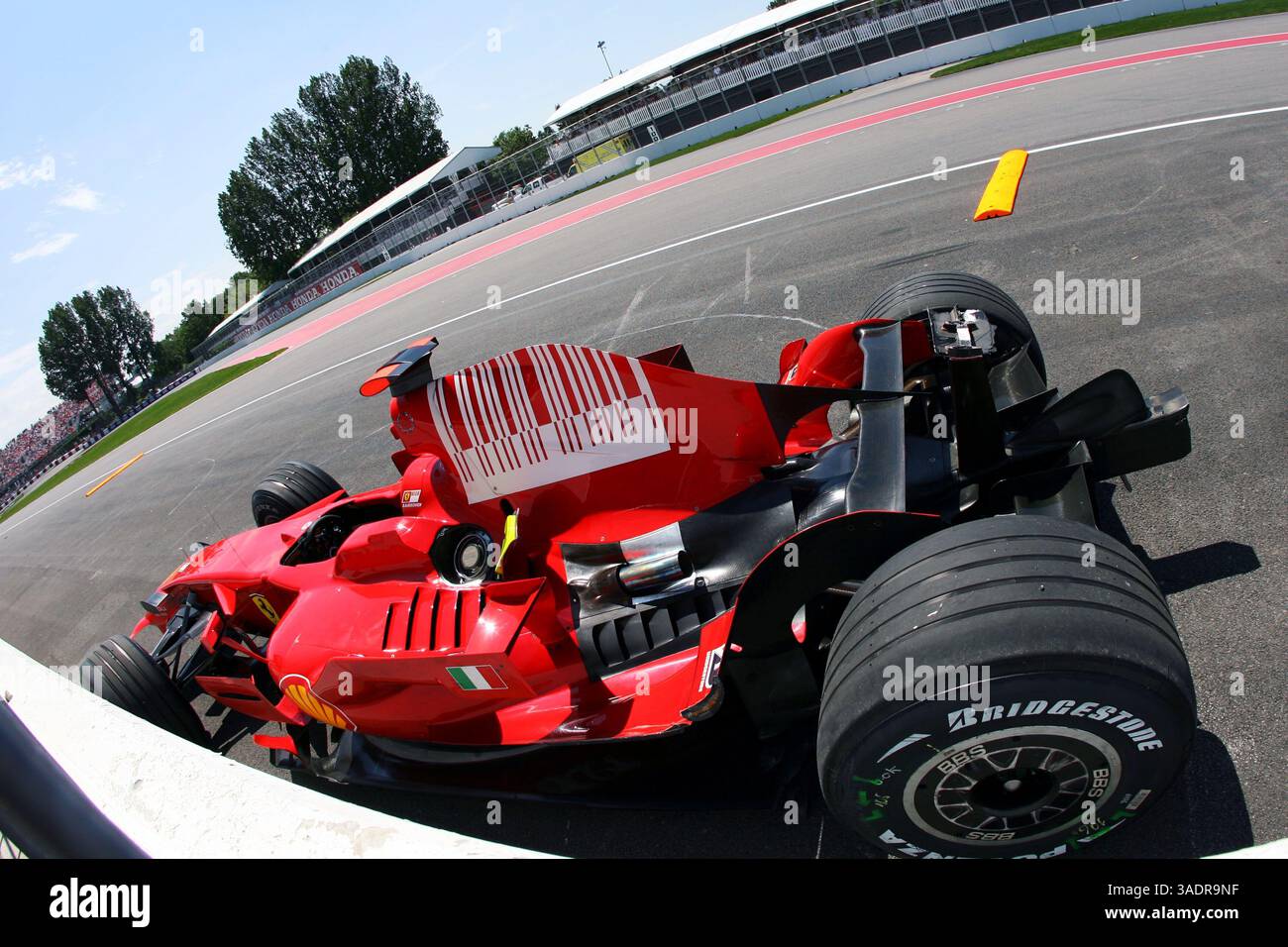 La Ferrari F2008 du retraité Kimi Raikkonen (crédit image : Sutton Motorsports/ZUMAPRESS.com) Banque D'Images