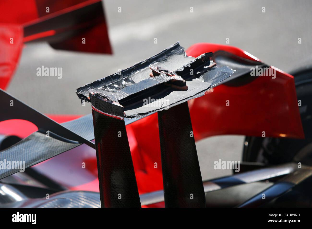 La Ferrari F2008 du retraité Kimi Raikkonen (crédit image : Sutton Motorsports/ZUMAPRESS.com) Banque D'Images