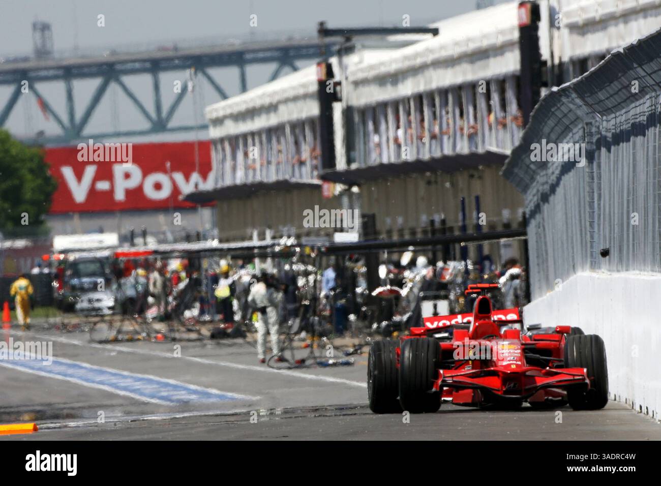 La Ferrari F2008 de Kimi Raikkonen (crédit image : Sutton Motorsports/ZUMAPRESS.com) Banque D'Images