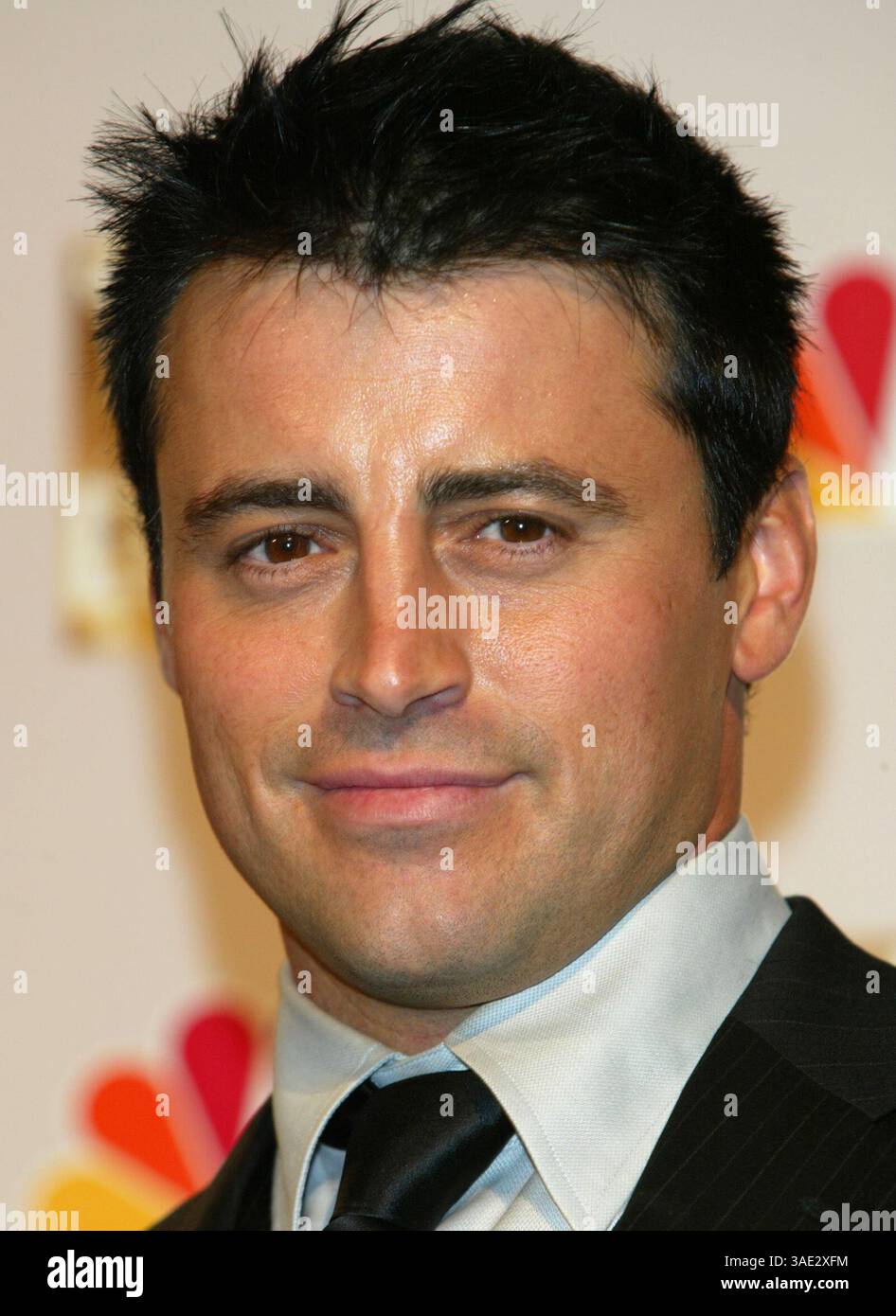 19 janvier 2003 ; Los Angeles, CA, États-Unis ; L'acteur MATT LEBLANC est nominé pour un Golden Globe dans la catégorie 'meilleur acteur dans une série télévisée-comédie musicale ou comédie' pour son rôle dans 'amis'. (Crédit image : Lisa O'Connor/ZUMAPRESS.com) Banque D'Images