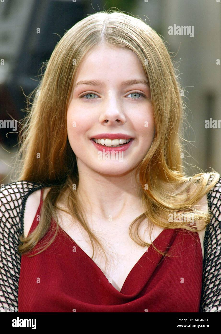 13 décembre 2003 ; Hollywood, CA, États-Unis ; L'actrice RACHEL HURD-WOOD à la première de 'Peter Pan' à Los Angeles au Grauman's Chinese Theater. (Crédit image : Rena Durham/ZUMAPRESS.com) Banque D'Images