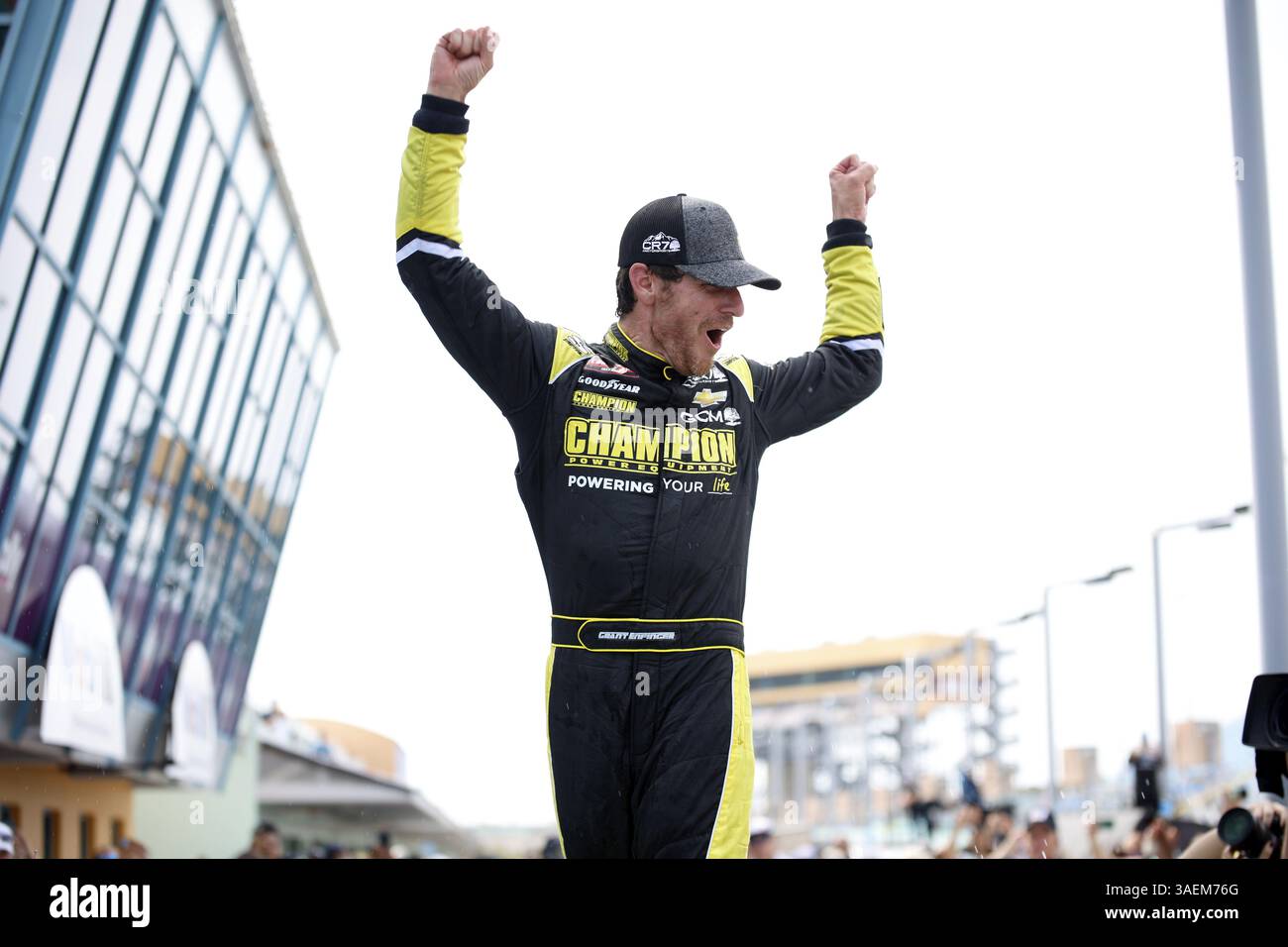 GRANT ENFINGER (9) remporte le Baptist Health 200 au Homestead-Miami Speedway à Homestead, FL, Homestead, États-Unis d'Amérique Banque D'Images