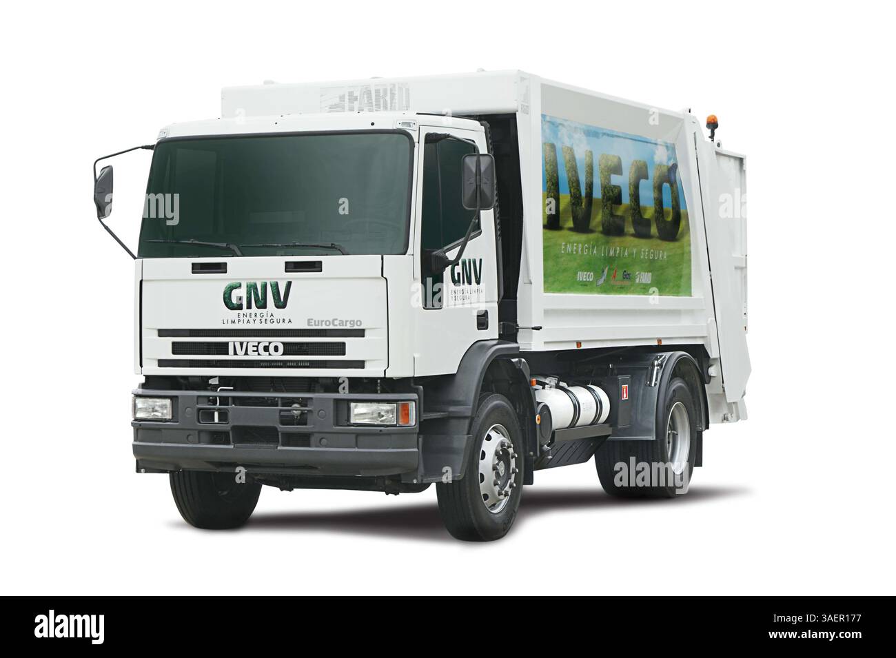 25 mai 2011 - Colombie - Algunas de las marcas mÃs Representativas del sector automotor decidieron incluir en sus portafolios algunas referencias de camiones de recolecciÃ³n de basura. crÃ©dito : CEET FotÃ³grafo : Abel CÃrdenas (crédit image : © El Tiempo/GDA/ZUMAPRESS.com) Banque D'Images