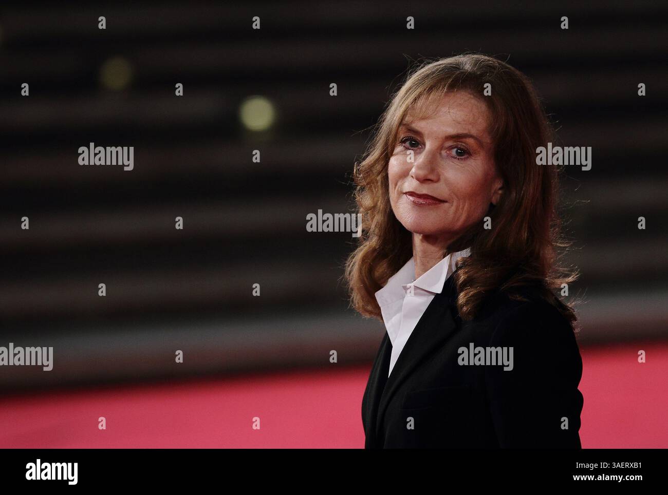 30 oct. 2011 - Rome, Italie - ISABELLE HUPPERT et la réalisatrice ANNE FONTAINE sur le tapis rouge du Festival du film de Rome pour ''mon pire cauchemar'' (crédit image : © Evandro Inetti/ZUMAPRESS.com) Banque D'Images