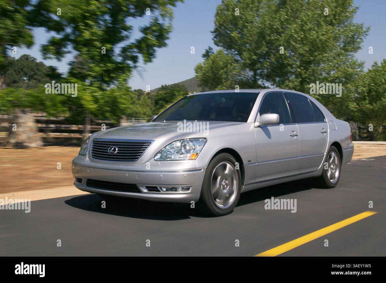 22 février 2005 ; Los Angeles, CA, États-Unis ; la Lexus LS 430 2005. Banque D'Images