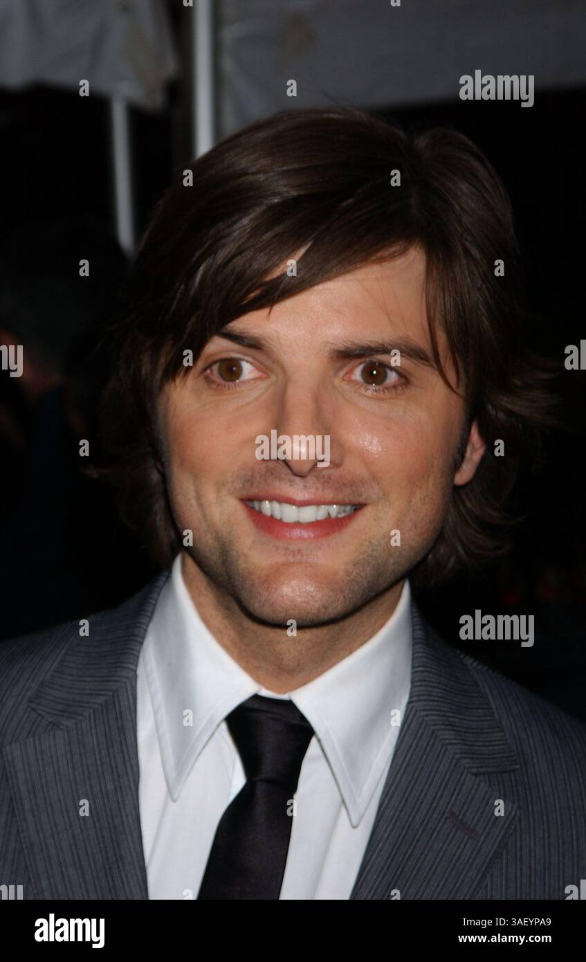 14 décembre 2004 ; New York, NY, États-Unis ; ADAM SCOTT à la première New York de 'The Aviator' qui a eu lieu au Ziegfield Theater. Banque D'Images