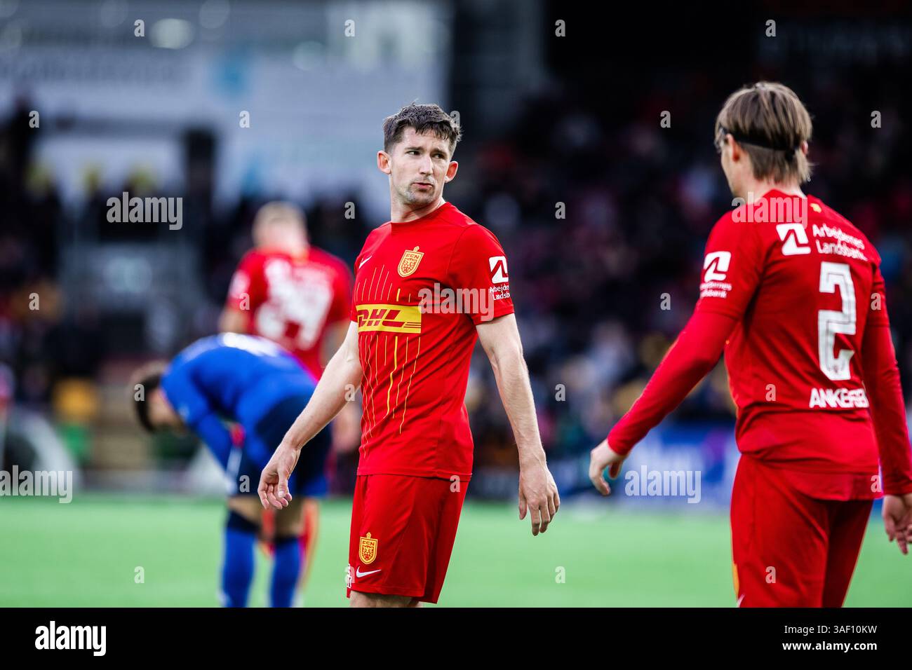 Farum, Danemark. 06 avril 2025. Mark Brink (6) du FC Nordsjaelland vu lors du match de Superliga 3F entre le FC Nordsjaelland et le FC Copenhagen à droite de Dream Park à Farum. Crédit : Gonzales photo/Alamy Live News Banque D'Images