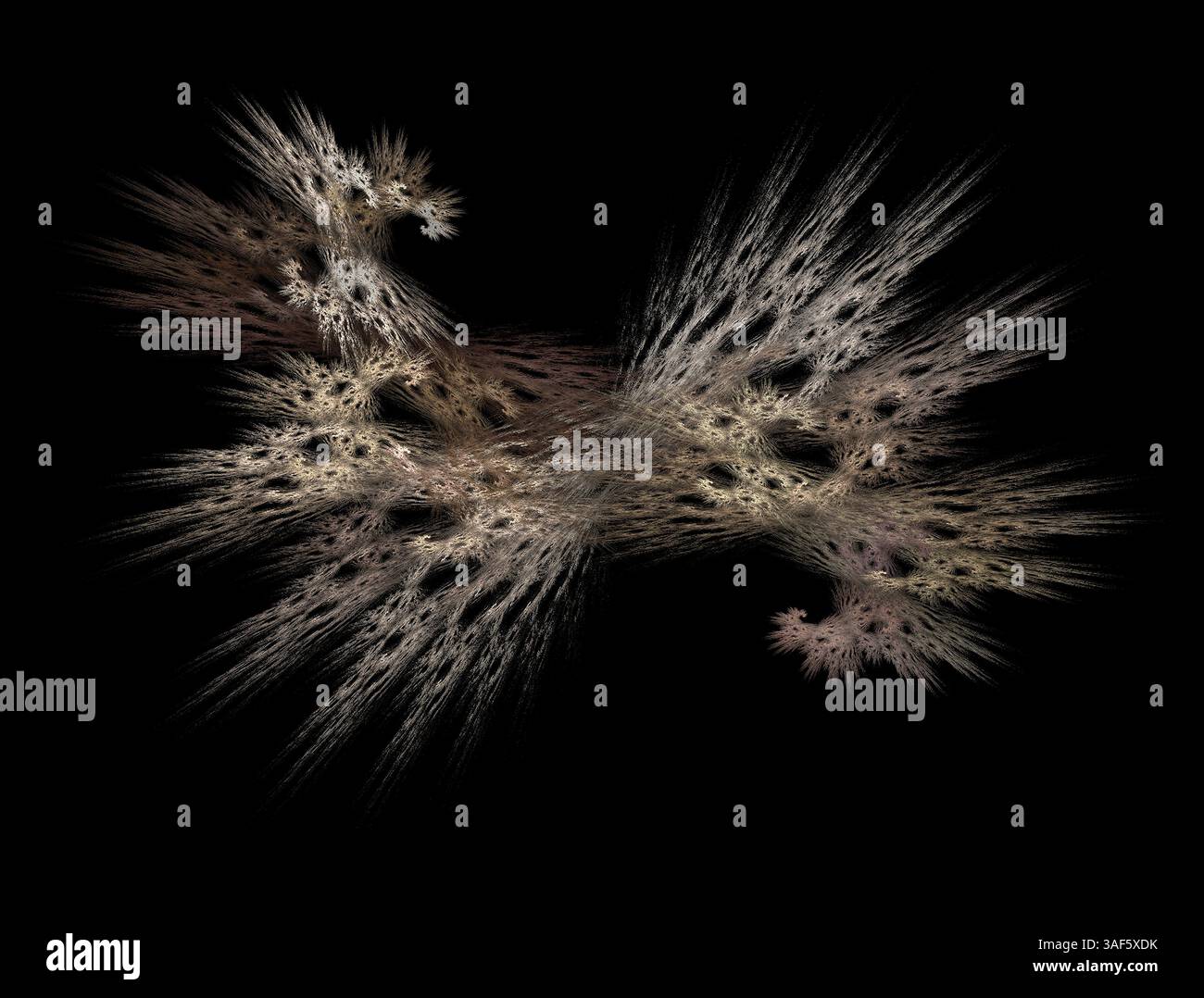 Créature sauvage fractale Banque D'Images