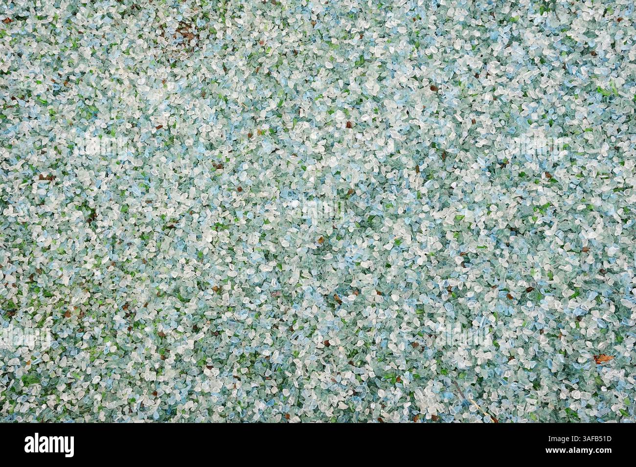 Fragments de verre ou éclats de verre | Glasscherben, Glas, Glassplitter Banque D'Images