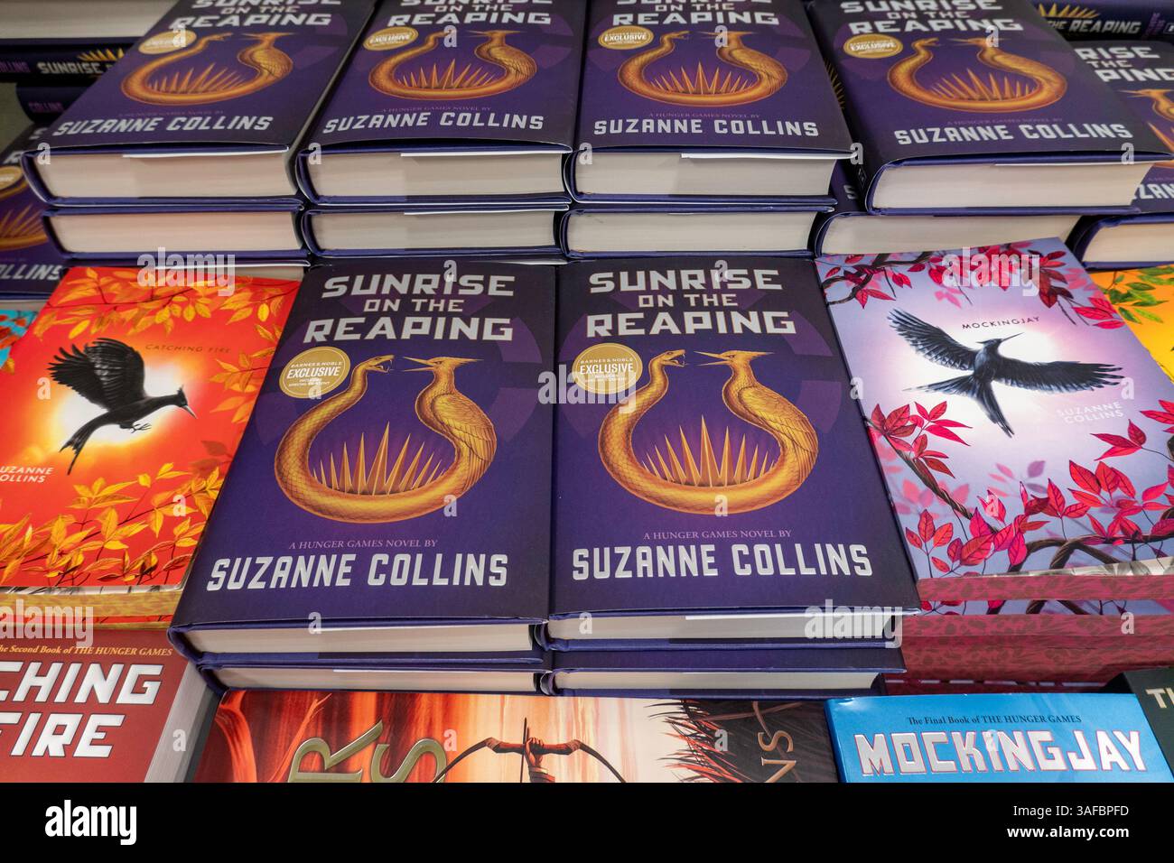 Barnes & Noble Booksellers sur la Cinquième Avenue à New York a une large sélection de livres et magazines, États-Unis 2025 Banque D'Images