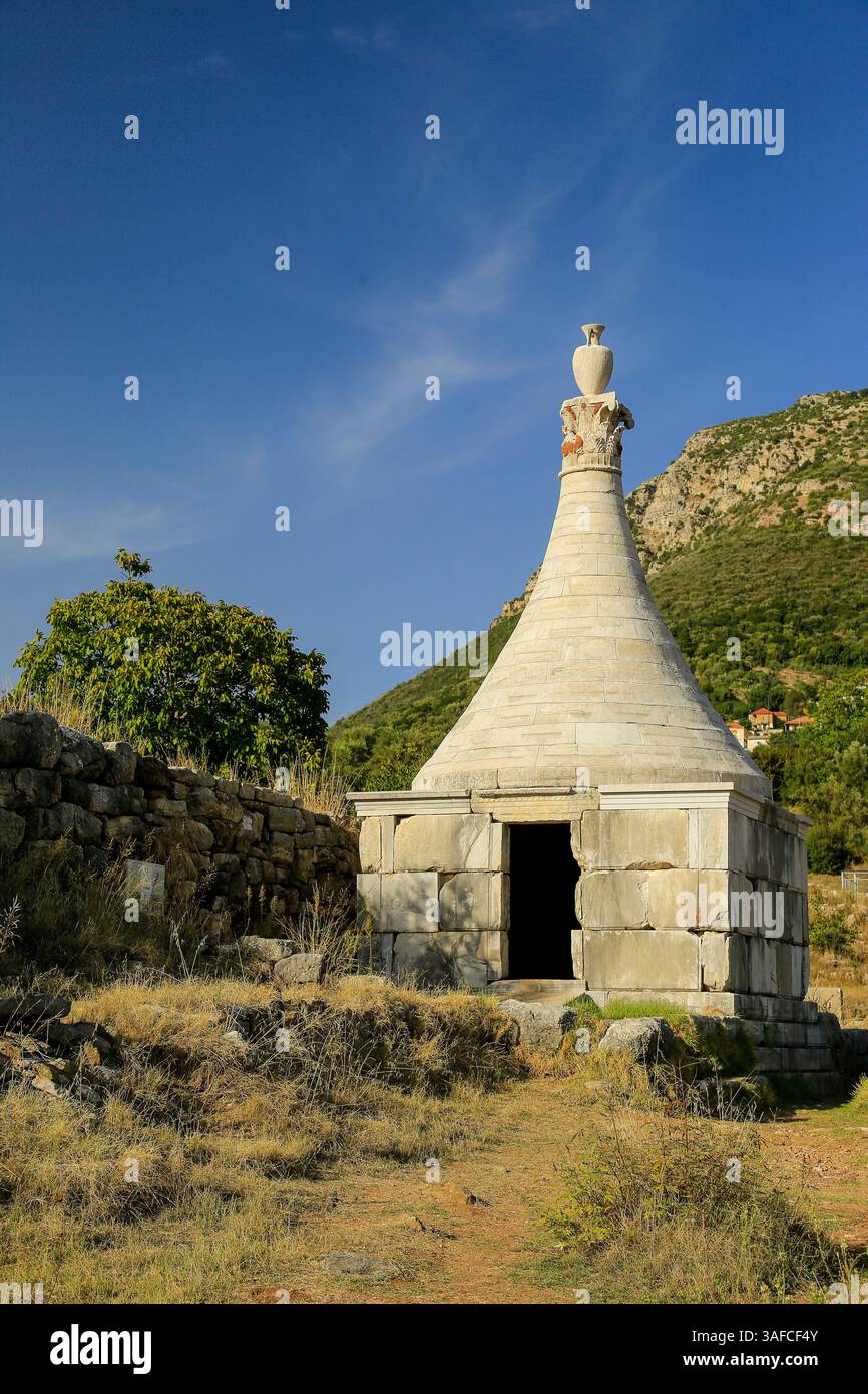Messène antique, Péloponnèse, Grèce. Banque D'Images