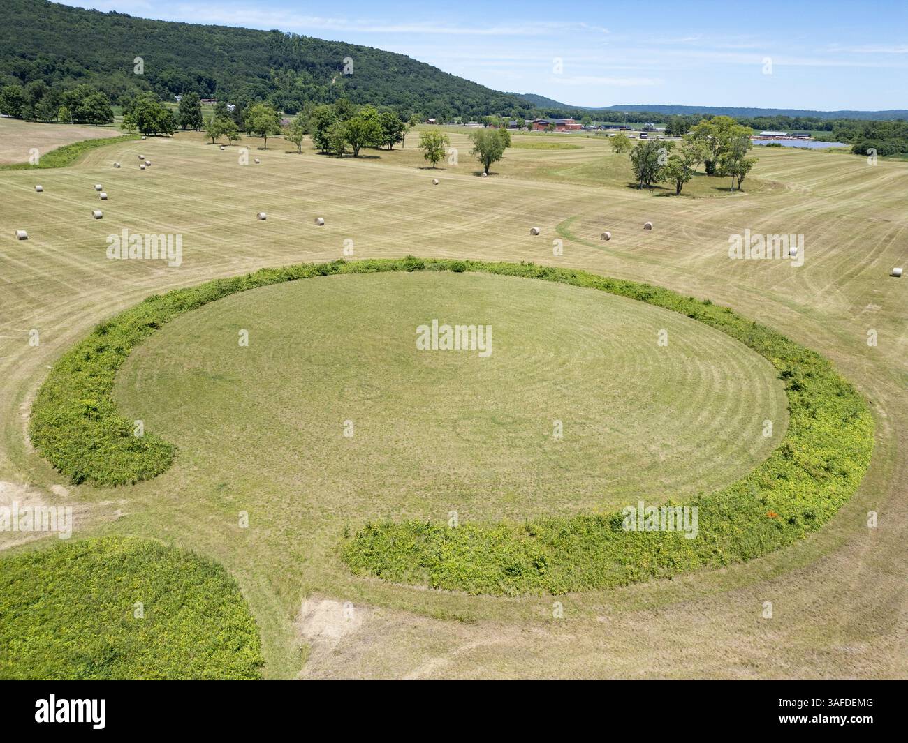 Seip Earthworks, Hopewell culture National Historical Park, Chillicothe, OH 45601 Banque D'Images