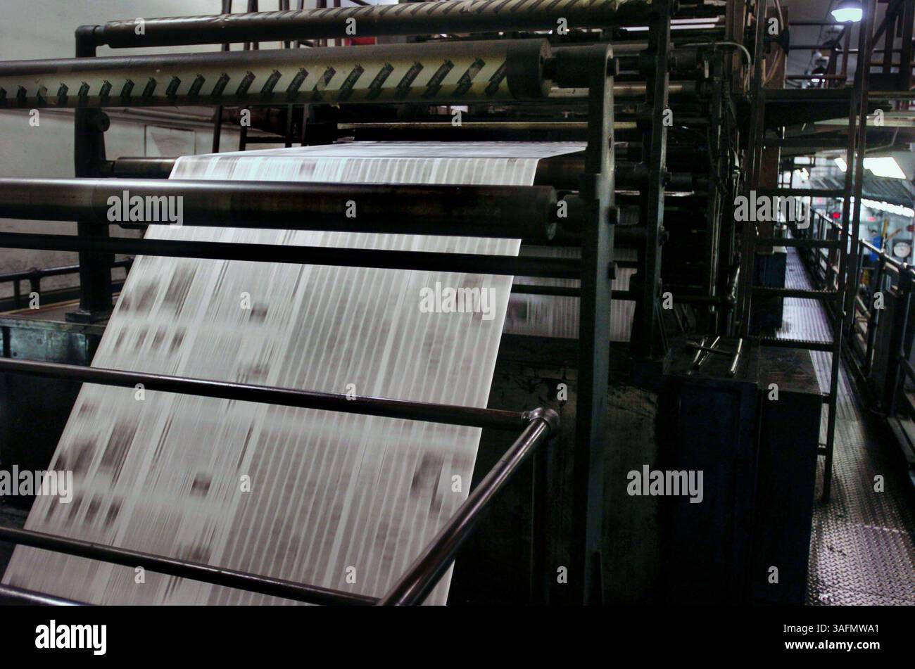 Le scandale récent dans le monde des journaux de chiffres de circulation falsifiés continue d'être une grande histoire. (Crédit image : St Petersburg Times/ZUMAPRESS.com) Banque D'Images