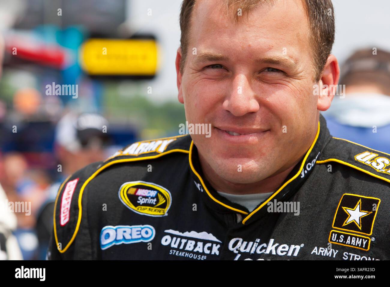 LOUDON, NH - 15 juillet 2012 : Ryan Newman (39 ans) se prépare à prendre la piste pour la course LENOX Industrial Tools 301 au New Hampshire Motor Speedway à Loudon, NH. (Crédit image : © ASP/Cal Sport Media/ZUMAPRESS.com) Banque D'Images