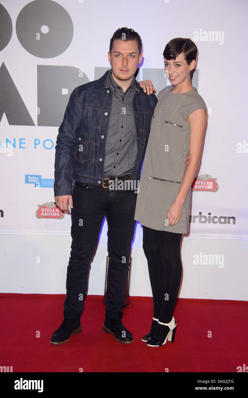 Matt Helders assiste à la première de 20 000 Days on Earth le 17 septembre 2014 , The Barbican, Londres Banque D'Images