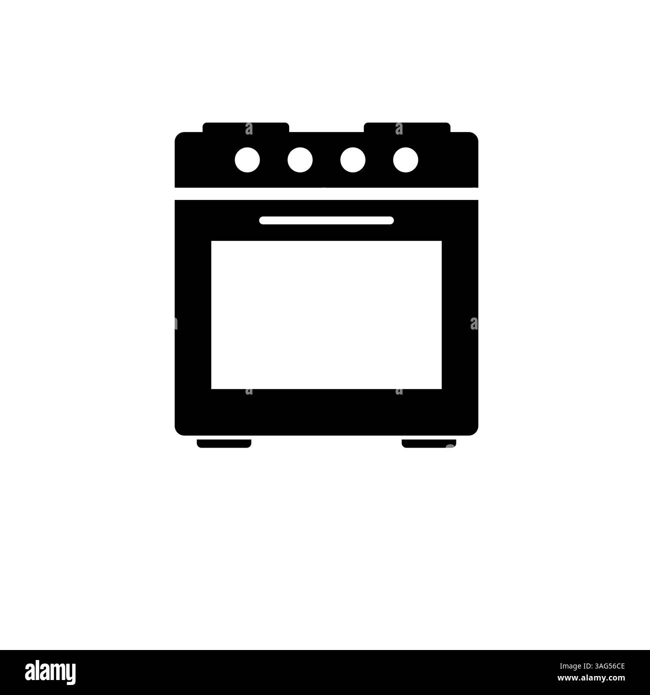 Cuisinière à gaz, icône de vecteur plat solide de cuisinière électrique domestique isolé sur fond blanc. Illustration de Vecteur Cuisinière à gaz, icône de vecteur plat solide de cuisinière électrique domestique isolé sur fond blanc. Illustration de Vecteur