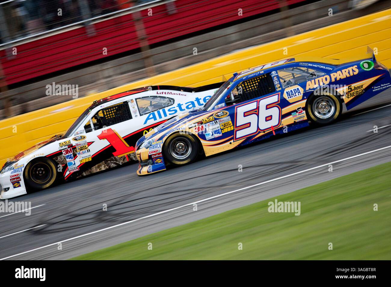 Concord, NC - 19 MAI 2012 : Jamie McMurray (1) court pour le sprint Showdown au Charlotte Motor Speedway à Concord, NC. (Crédit image : © ASP/Cal Sport Media/ZUMAPRESS.com) Banque D'Images