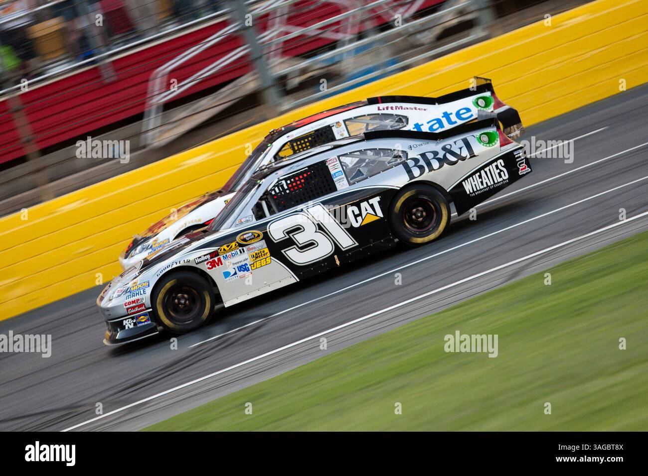 Concord, NC - 19 MAI 2012 : Jeff Burton (31) court pour le sprint Showdown au Charlotte Motor Speedway à Concord, NC. (Crédit image : © ASP/Cal Sport Media/ZUMAPRESS.com) Banque D'Images