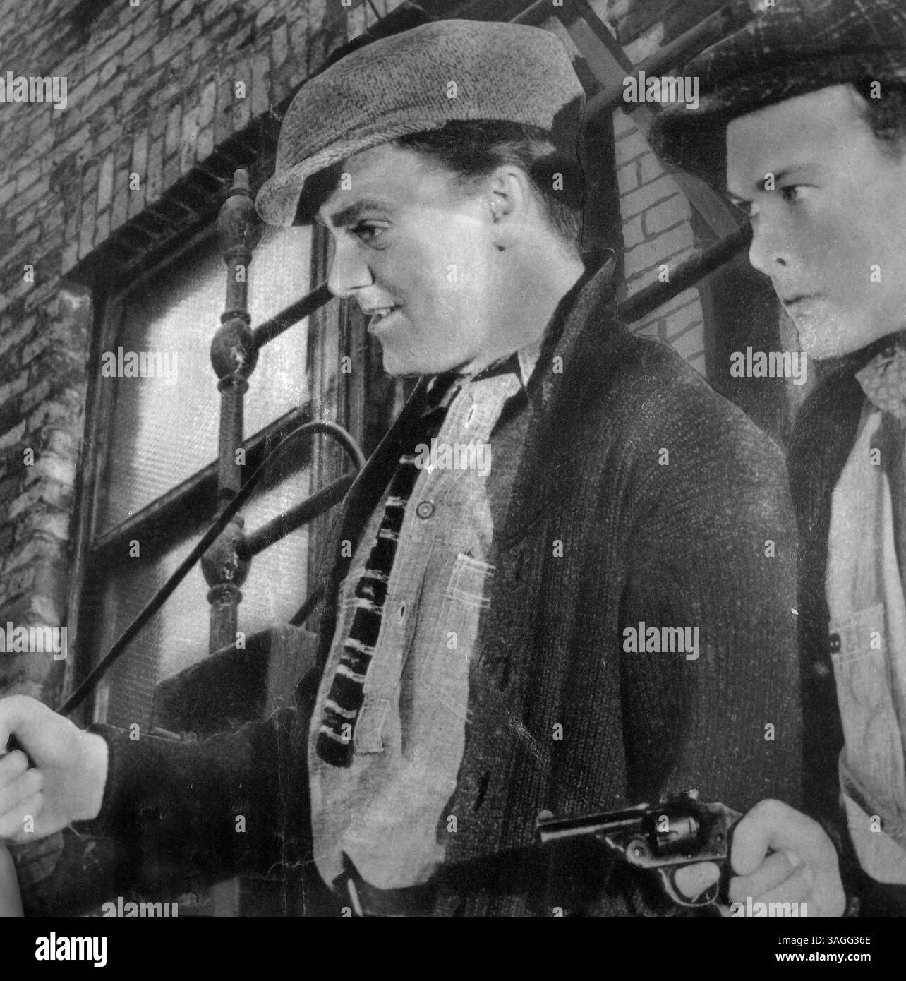 L'acteur américain James Cagney dans le film The public Enemy, 1931 Banque D'Images