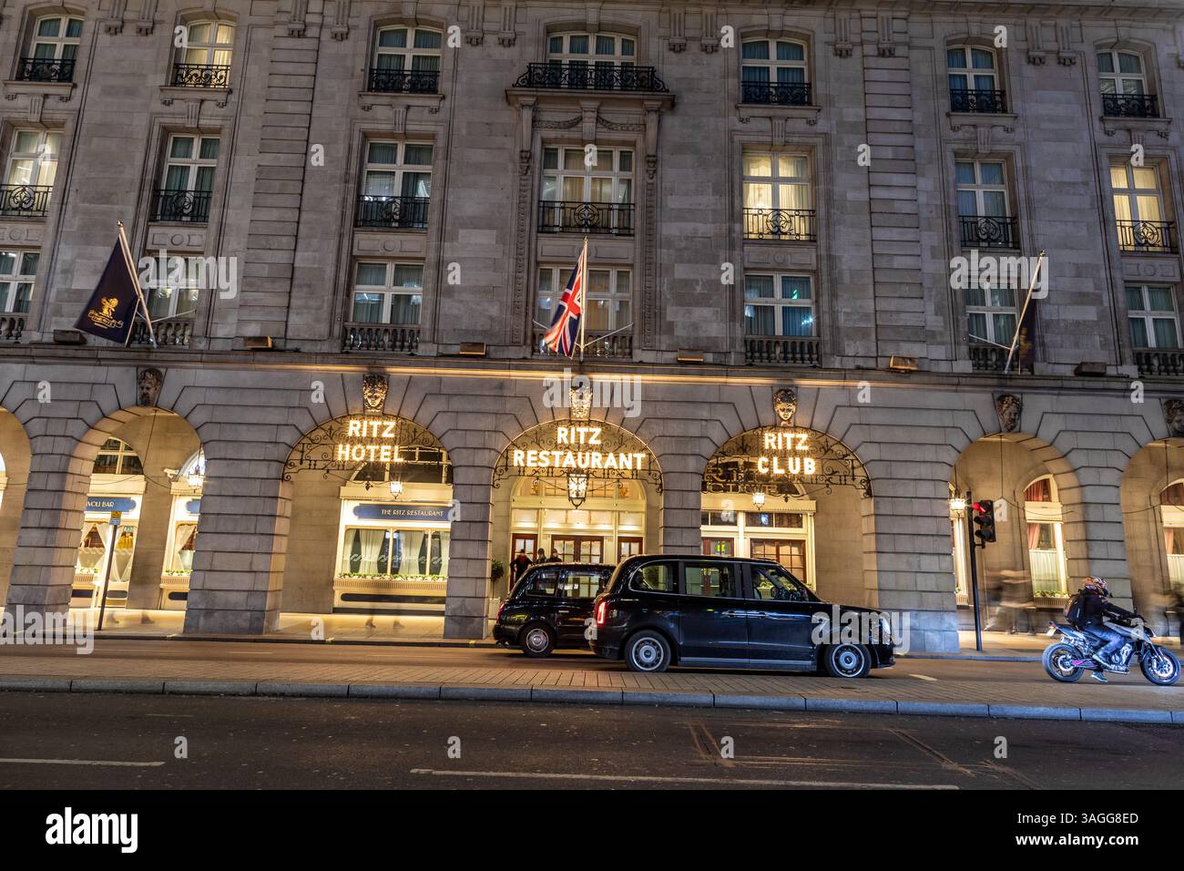 Le Ritz à Piccadilly Londres Royaume-Uni Banque D'Images