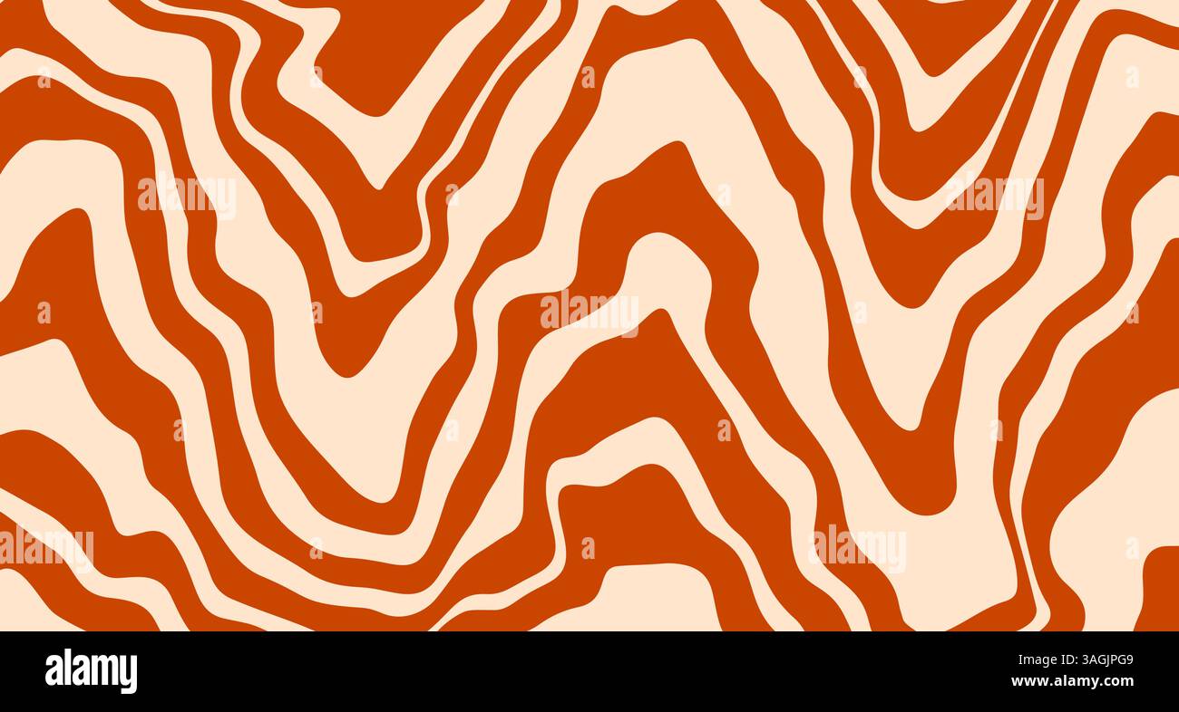 Motif animal sauvage abstrait et liquide. Illustration vectorielle. Illustration de Vecteur