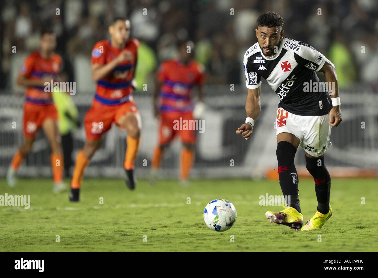 Rio de Janeiro, Brésil. 09th Apr, 2025. RJ - RIO DE JANEIRO - 04/08/2025 - COUPE SUD-AMÉRICAINE 2025, VASCO x PUERTO CABELLO - Payet joueur de Vasco lors du match contre Puerto Cabello au stade Sao Januario pour le championnat de Coupe Sud-américaine 2025. Photo : Jorge Rodrigues/AGIF crédit : AGIF/Alamy Live News Banque D'Images