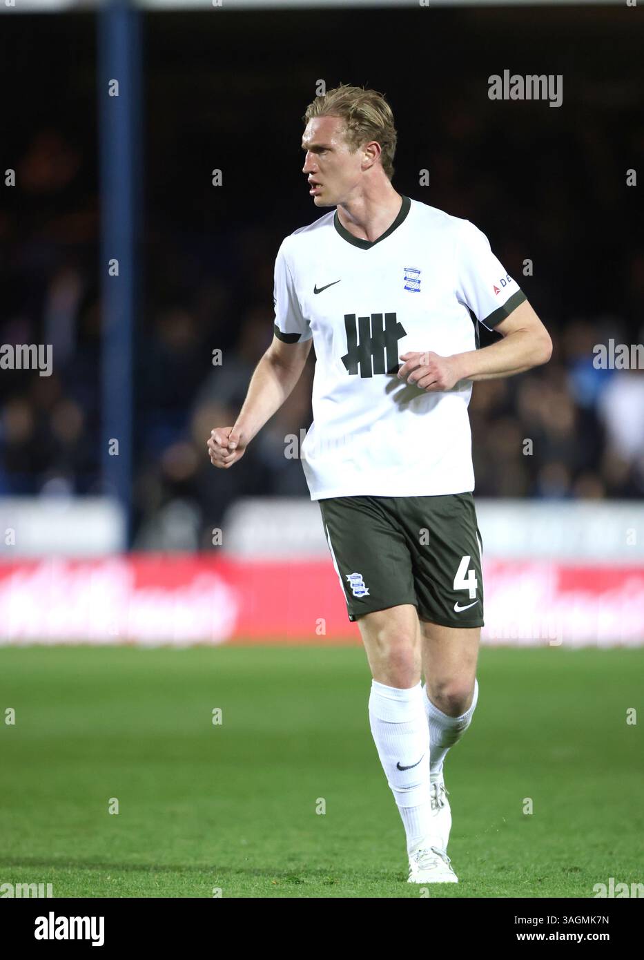 Peterborough, Royaume-Uni. 08 avril 2025. Christopher Klarer (BC) au Peterborough United v Birmingham City EFL League One match, au Weston Homes Stadium, Peterborough, Cambridgeshire, le 8 avril 2025. Crédit : Paul Marriott/Alamy Live News Banque D'Images