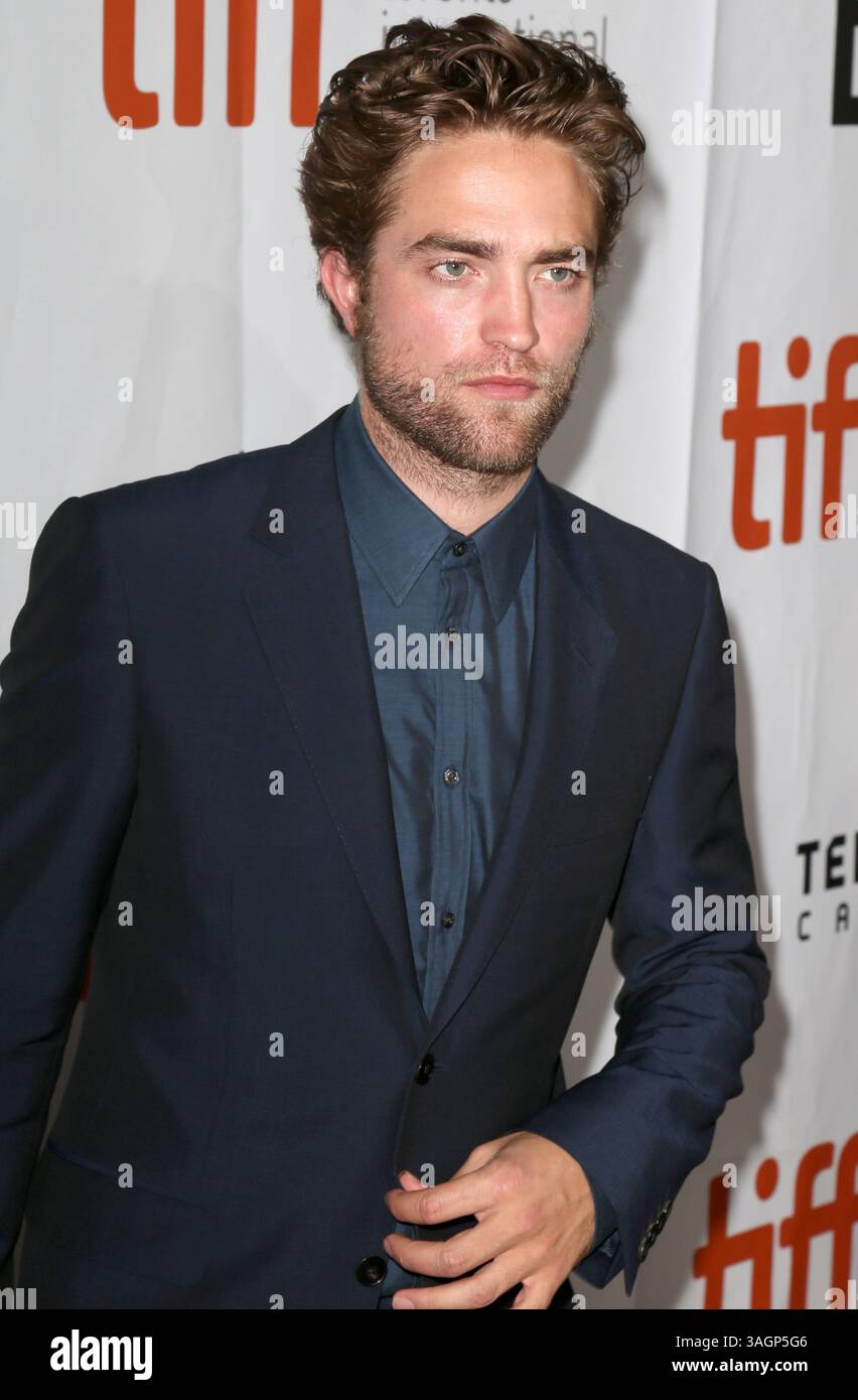 Robert Pattinson à la première de Maps to the Stars au Festival international du film de Toronto 2014. 9 septembre 2014 Banque D'Images