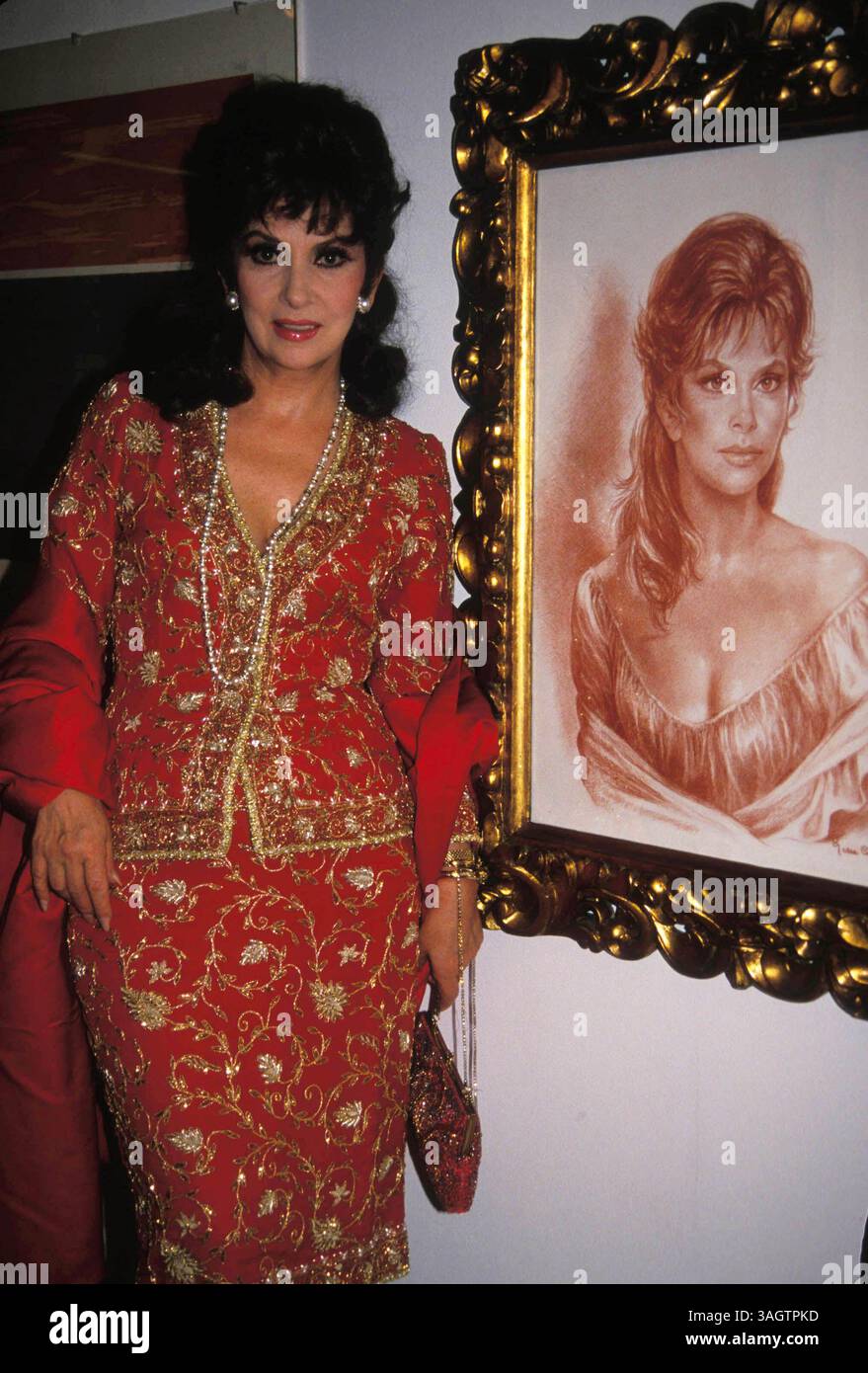 28 décembre 2009 - GINA LOLLOBRIGIDA.A3699.(crédit image : © Globe photos/ZUMApress.com) Banque D'Images