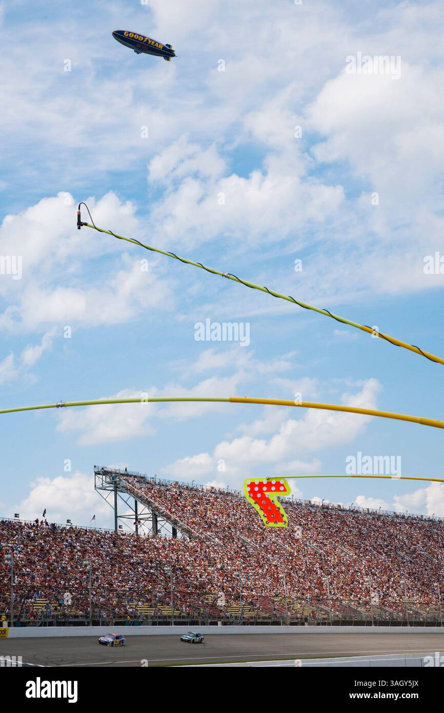 14 juin 2009 : Goodyear Blimp à la course Life Lock 400, Michigan International Speedway, Brooklyn, mi. (Crédit image : © Rick Osentoski/Cal Sport Media/ZUMA Press) Banque D'Images 14 juin 2009 : Goodyear Blimp à la course Life Lock 400, Michigan International Speedway, Brooklyn, mi. (Crédit image : © Rick Osentoski/Cal Sport Media/ZUMA Press) Banque D'Images