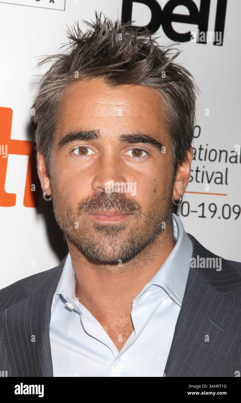 Sep 14, 2009 - Toronto, ON, Canada - COLIN FARREL à la première de 'Ondine' au Festival international du film de Toronto 2009. (Crédit image : © Dan Herrick/ZUMA Press) Banque D'Images