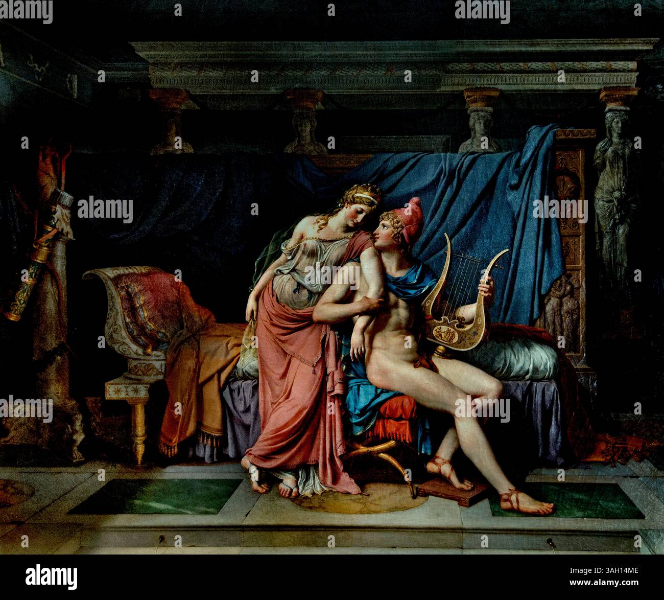 , Louvre Paris, Musée des Beaux-Arts, France, Banque D'Images