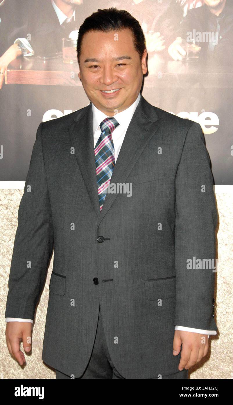 Rex Lee assiste à la première de Los Angeles de la série originale HBO ENTOURAGE qui a eu lieu au Paramount Theater à Hollywood, Californie, le 9 juillet 2009.photo par : David Longendyke-Globe photos Inc â© 2009.K62602DL (crédit image : © Dave Longendyke/Globe photos/ZUMAPRESS.com) Banque D'Images