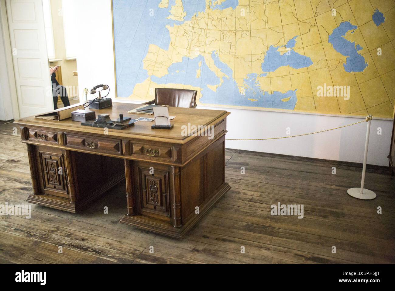 29 mai 2015 - Cracovie, Pologne - l'office de tourisme d'Oskar Schindler dans l'usine d'Oskar Schindler Museum à Cracovie, Pologne. (Crédit Image : © Nicolas Czarnecki/Zuma sur le fil) Banque D'Images