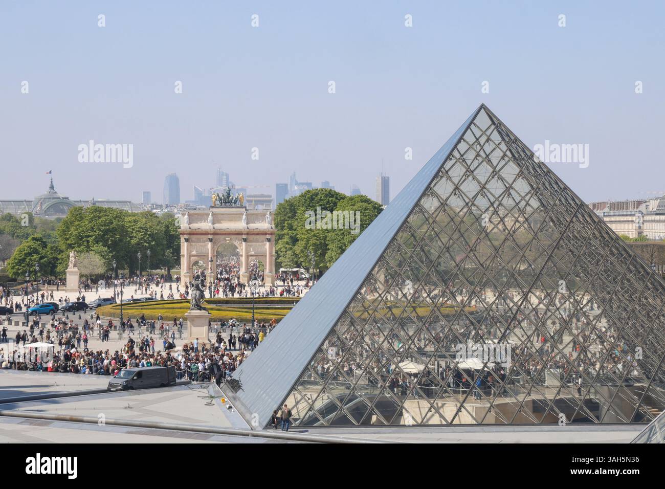 Musée DU LOUVRE PARIS Banque D'Images