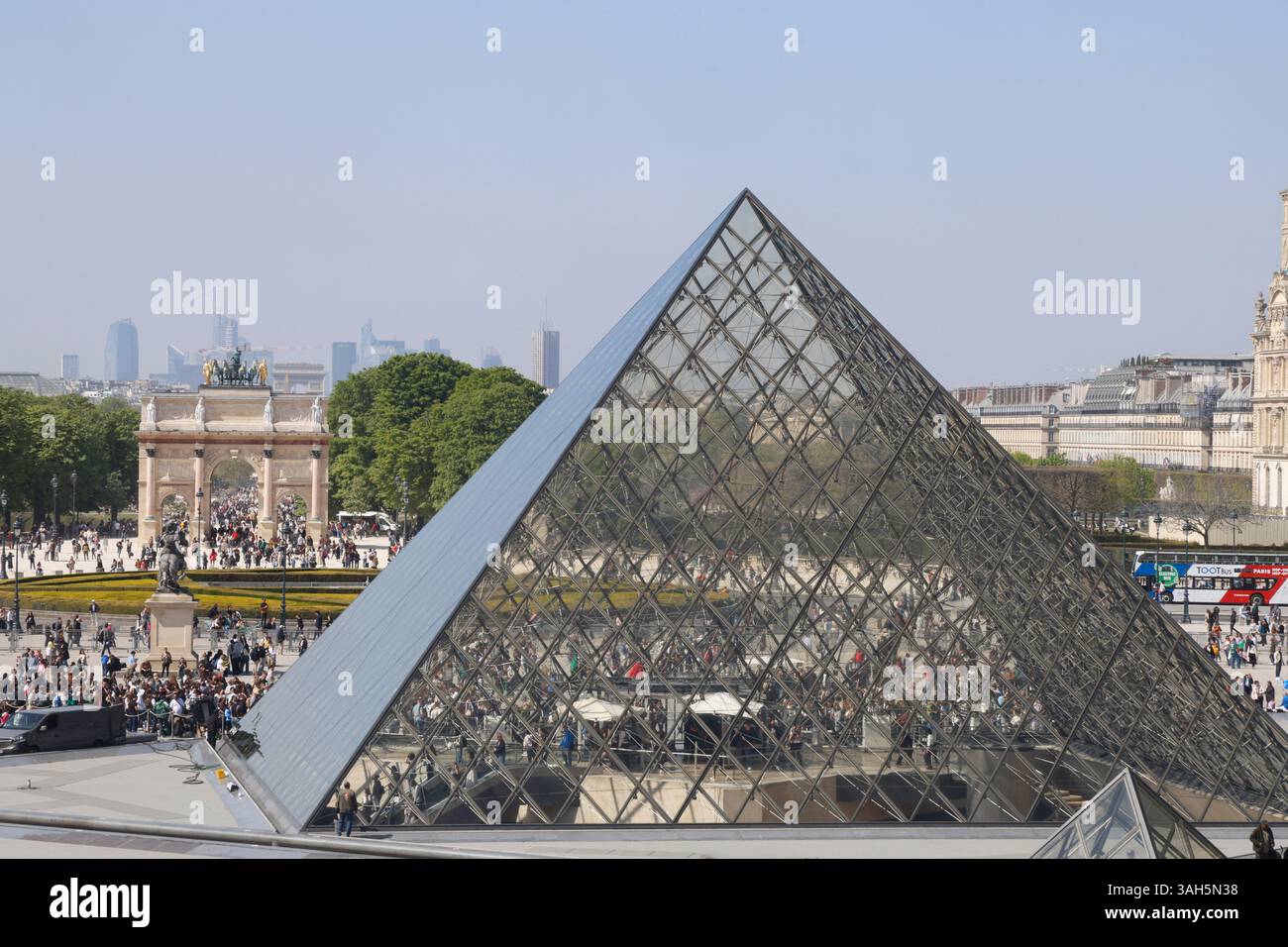 Musée DU LOUVRE PARIS Banque D'Images