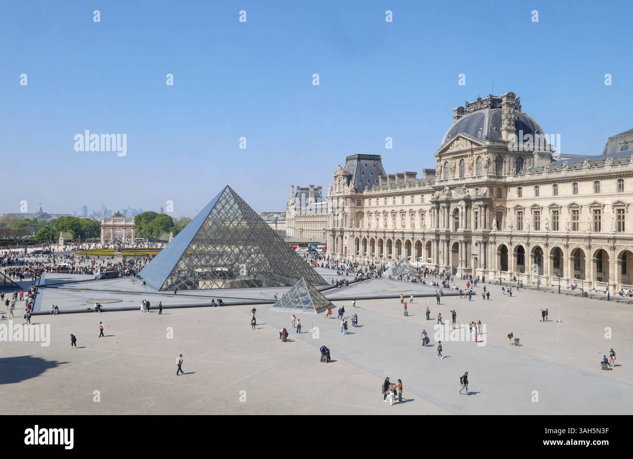 Musée DU LOUVRE PARIS Banque D'Images