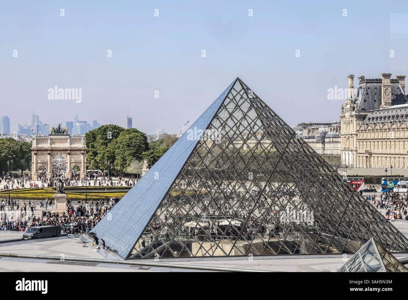 Musée DU LOUVRE PARIS Banque D'Images