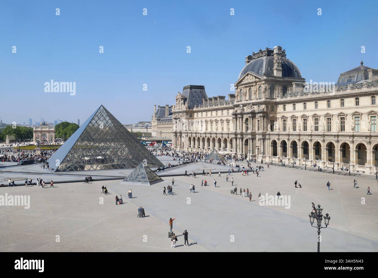 Musée DU LOUVRE PARIS Banque D'Images