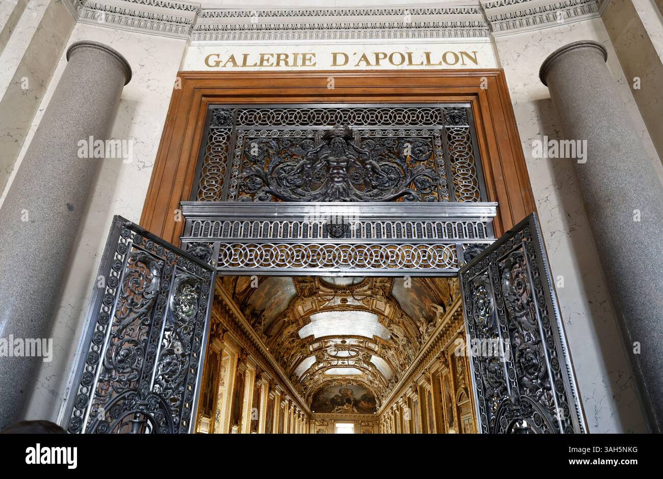 Musée DU LOUVRE PARIS Banque D'Images