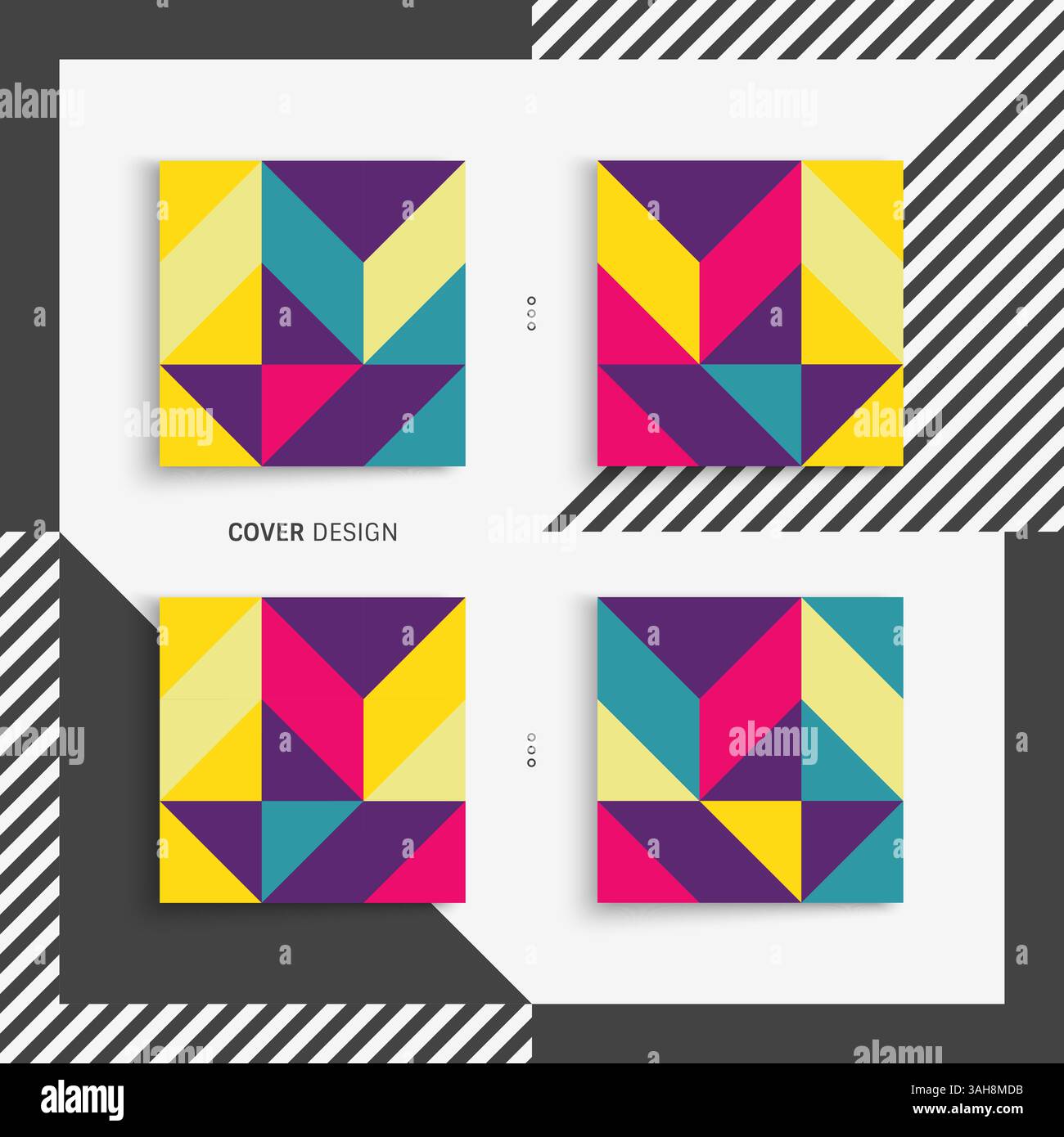Conception de la couverture modèle pour la publicité. Résumé Les motifs de conception. Schéma peut être utilisé en tant que modèle pour brochure, rapport annuel, magazine, po Illustration de Vecteur