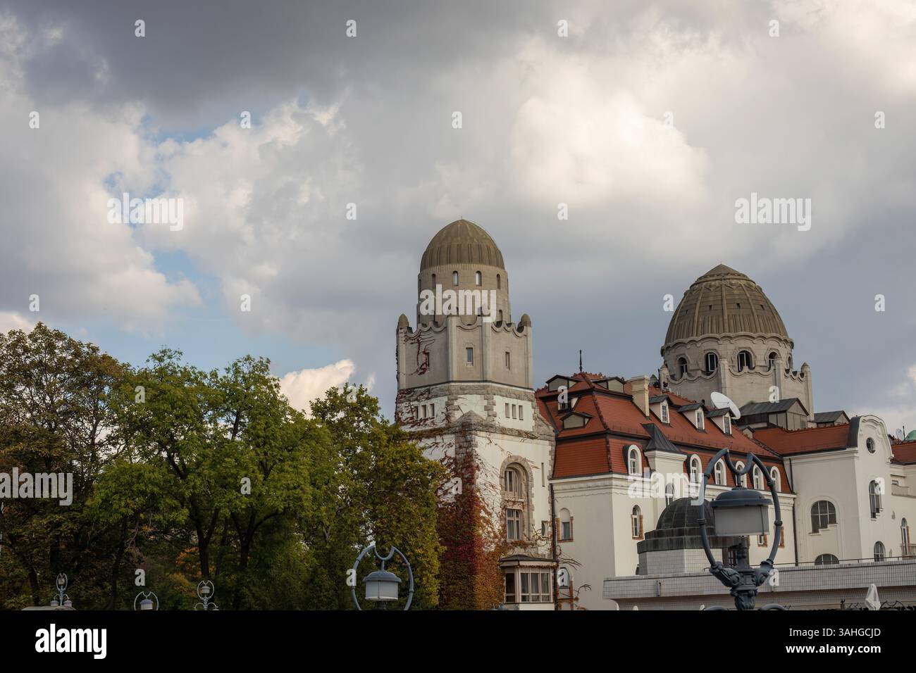Budapest, Hongrie - octobre 7,2023 : bâtiment des thermes de Gellert Banque D'Images