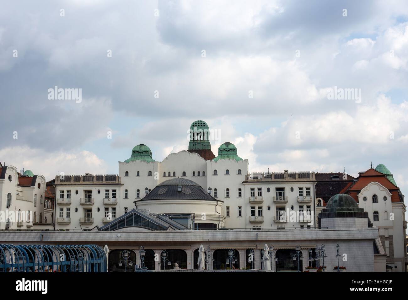 Budapest, Hongrie - octobre 7,2023 : bâtiment des thermes de Gellert Banque D'Images