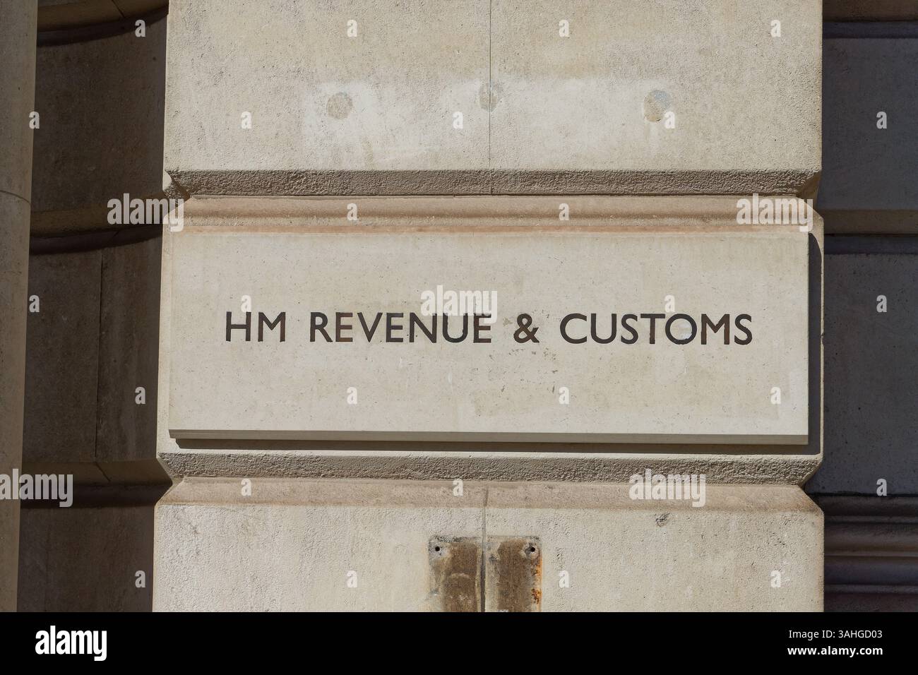 HM Revenue & Customs. Bureaux du gouvernement dans le centre de Londres, Royaume-Uni. Bureau des impôts. Banque D'Images