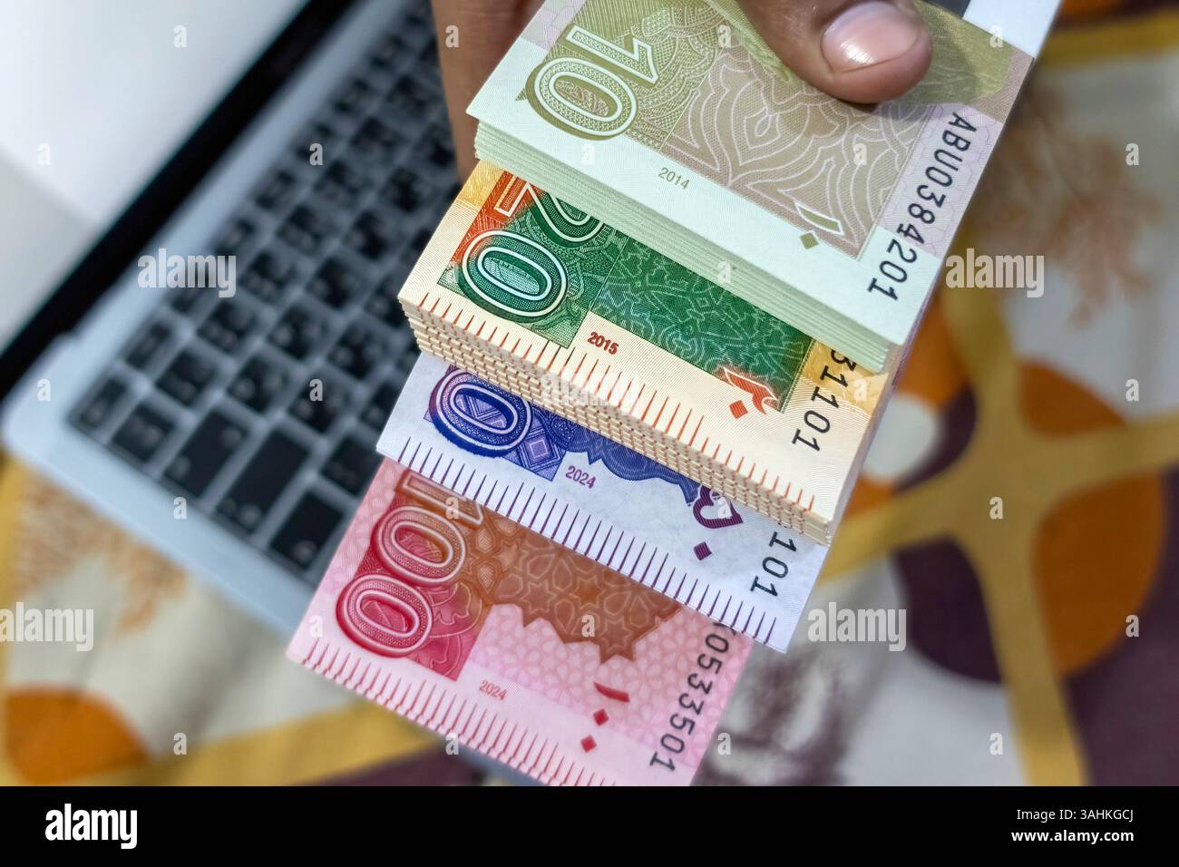 Billet en monnaie pakistanaise. Business and Finance concept Banque D'Images