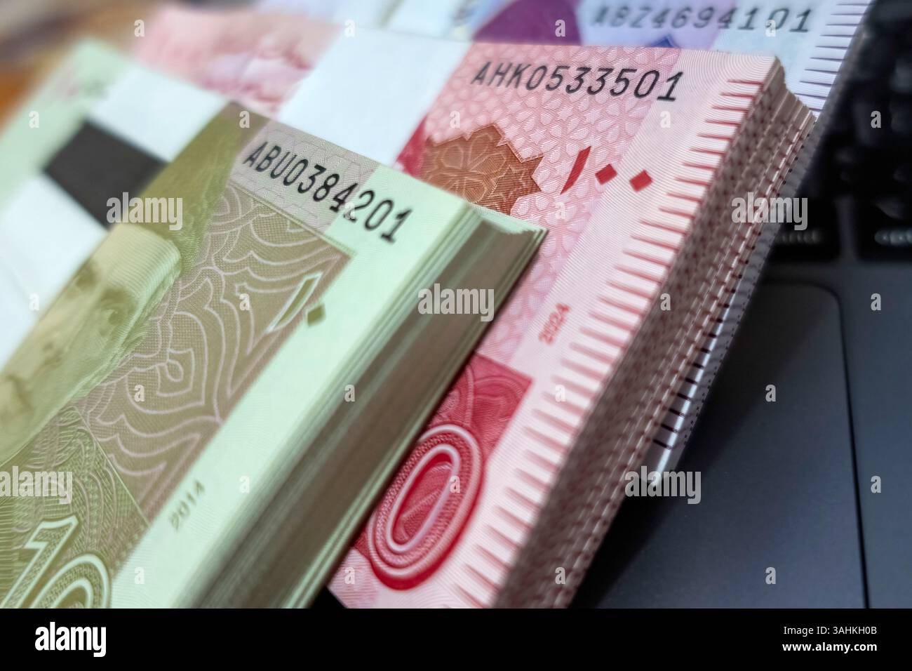 Billet en monnaie pakistanaise. Business and Finance concept Banque D'Images