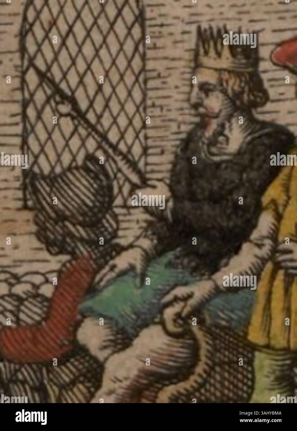 Ce portrait de 1611 de John Speed, intitulé « Cynegils of Wessex », est une représentation précoce d'un roi saxon, mettant l'accent sur la précision historique des portraits au début du XVIIe siècle. Banque D'Images