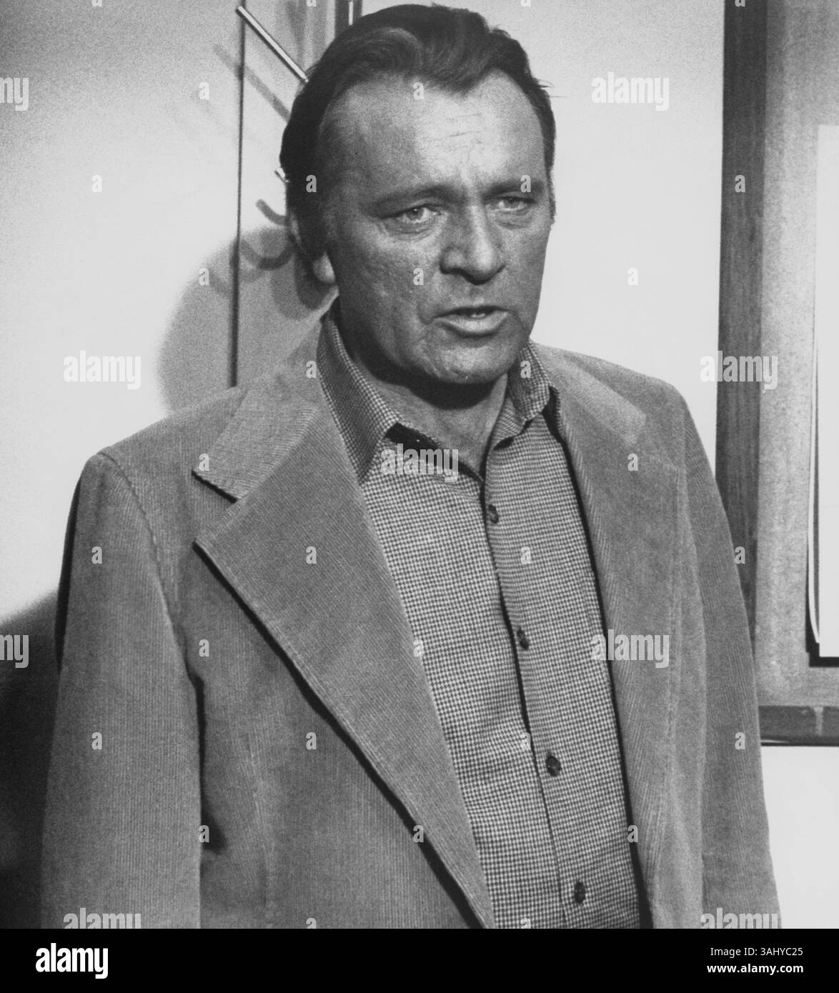 23 mai 2017 - Richard Burton, sur le plateau du film, The Klansman, Paramount Pictures, 1974 (crédit image : © JT Vintage/Glasshouse via ZUMA Wire) Banque D'Images