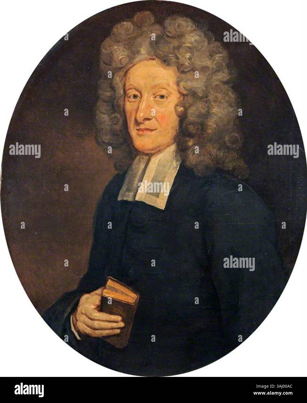 Ce portrait de la fin du XVIIe siècle, attribué à Jean-Baptiste de Médine, représente le révérend Henry Erskine, un éminent ministre covenantat. La peinture à l'huile capture son expression solennelle et le caractère sérieux de son rôle religieux pendant la période. Banque D'Images